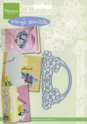 Schablone Merys stencils 006 Blumen